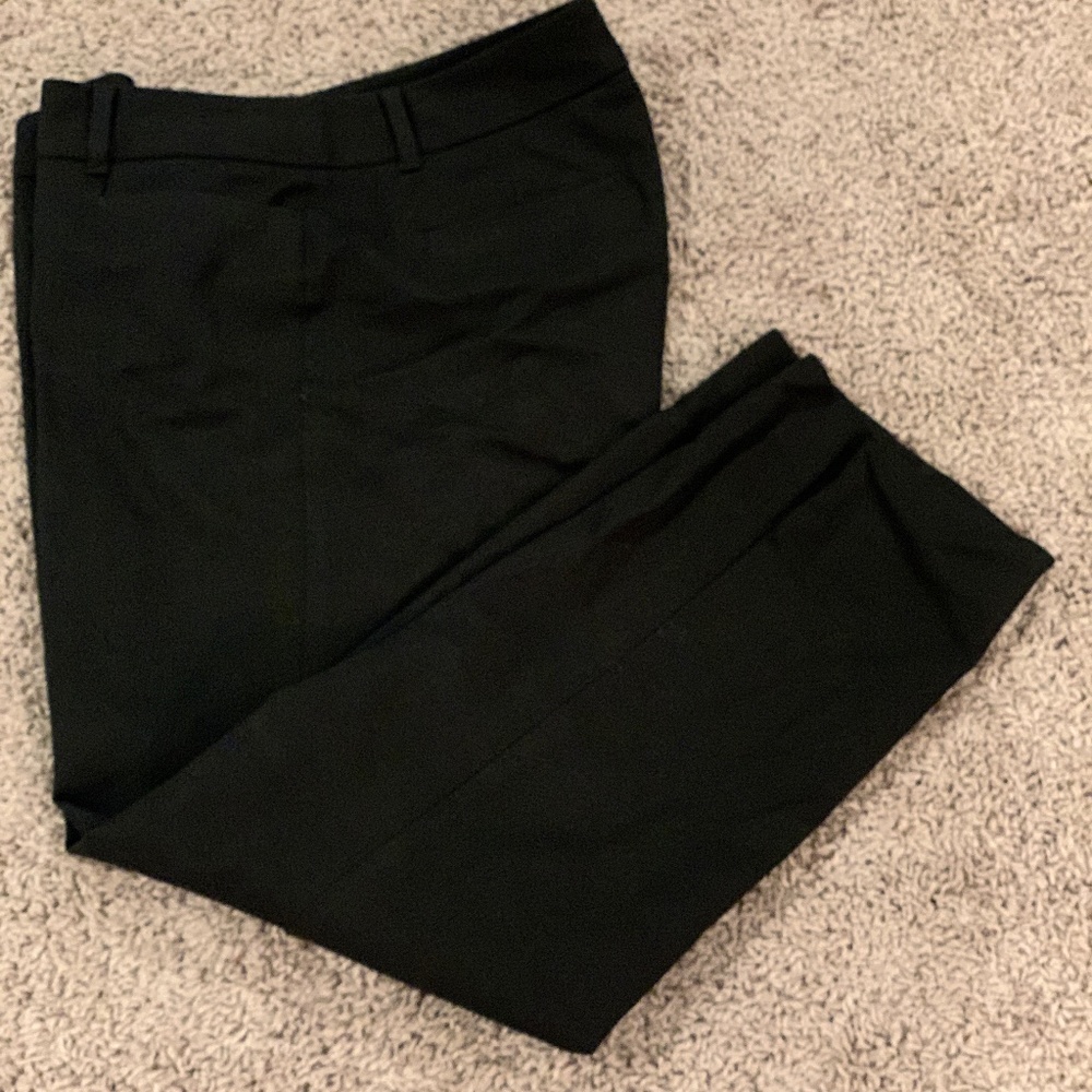 Talbots Curvy Black Slacks Size 10P